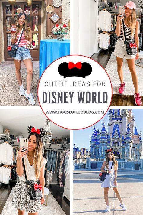 Cute Universal Studios Outfit Summer, Comfortable Theme Park Outfit, Loungefly Outfit Ideas, Skort Disney Outfit, Cute Mom Disney Outfits, Mom Disney Outfit Spring, Boho Disney Outfit, Disneyworld Outfit Summer Women, Womens Disney Outfits Summer