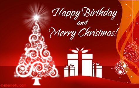 You can get shortchanged  with gifts if your birthday is close to Christmas. Your birthday can get overshadowed if your parents celebrate both together. What if your big day is close to your sibling's? Should a parent have one or two cakes? Should they have one or two parties?Cindy's World: Christmas vs. Birthdays Happy Birthday And Merry Christmas, Christmas Eve Meme, Merry Birthday, Animated Happy Birthday Wishes, Animated Happy Birthday, Christmas Birthday Cards, Christmas Happy Birthday, Merry Christmas My Love, Me Happy Birthday