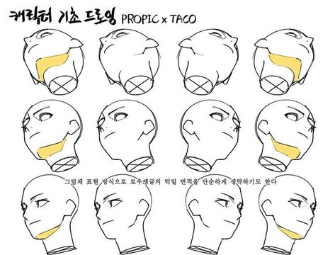 Some drawing styles skip drawing the area beneath the chin when viewed from a low angle. (Also a really good angle reference!) Low Angle Perspective Reference, How To Draw Chin, Chin Up Drawing, Anime Low Angle, Chin Up Reference, Head Angle Drawing, Low Angle Reference, Drawing Head Angles, Head Angles