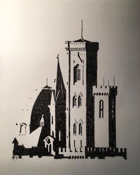 Architecture in pen & ink on Instagram: "How many key buildings can you name? 😉 Happy Friday from 🇦🇺 #architecture #architectureinpenandink #markpoulierart #drawing #sketching #penandink #artofinstagram #architecturelovers #blackandwhite" Sketch Architecture, Landscape Pencil Drawings, Ink Pen Art, Building Sketch, Building Drawing, Pen Art Drawings, Architecture Drawing Art, Drawing Sketching, Sketch Inspiration