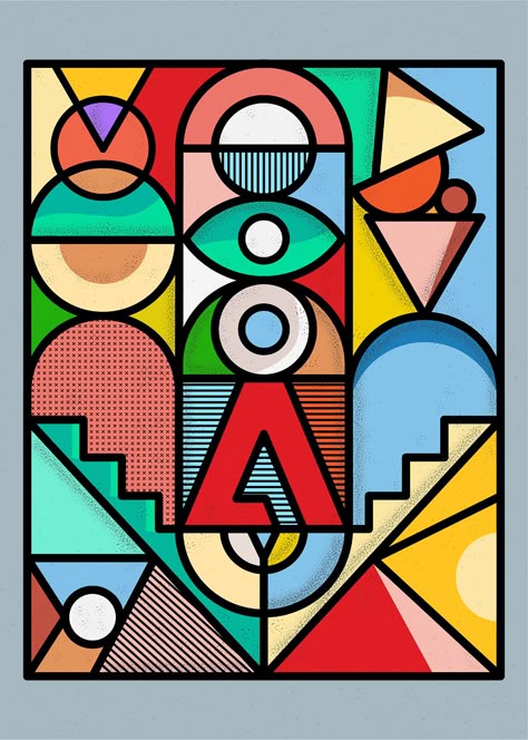 Various illustrations vol.01 on Behance Drawing Ideas Abstract, Elements Of Design Shape, Nick Slater, Graffiti Wildstyle, Abstract Art Images, Pop Illustration, Abstract Quilt, Cubism Art, Canvas Drawing