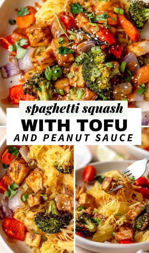 Peanut Spaghetti Squash, Plant Based Spaghetti Squash Recipes, Dairy Free Spaghetti Squash Recipes, Butternut Squash Vegan Recipes, Whole 30 Spaghetti Squash Recipes, Squash Noodle Recipes, Spaghetti Squash Recipes Vegetarian, Vegan Spaghetti Squash Recipes, Spaghetti Squash Vegan