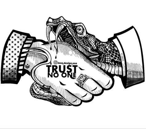 Trust Noone Tattoos, Money Design Art, Skull Artwork Illustrations, Yellow Drawing, Arm Tattoos For Guys Forearm, Hard Tattoos, Chicano Tattoos Sleeve, Trust People, Money Tattoo