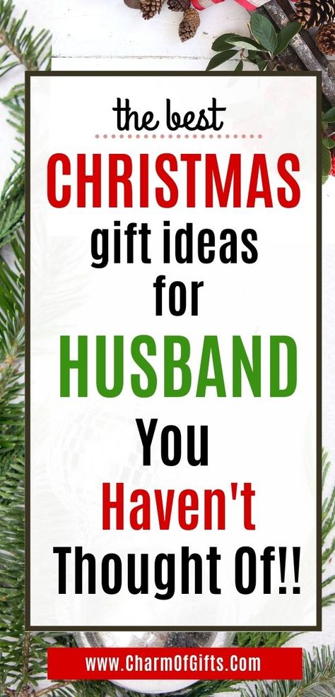 Romantic and unique Gift Ideas for Him. Having trouble finding your husband the best Christmas gift this year? This gift guide is filled with creative gifts that will make you 'best wife evr'. #Christmasgiftsformen #giftformen #Christmasgift Husband To Wife Gifts, Big Gifts For Husband, Christmas Surprise For Boyfriend, Homemade Christmas Gifts For My Husband, Cute Things For Husband, Christmas Gifts For Him Husband, Husband Homemade Gifts, Inexpensive Christmas Gifts For Husband, Creative Christmas Gifts For Husband