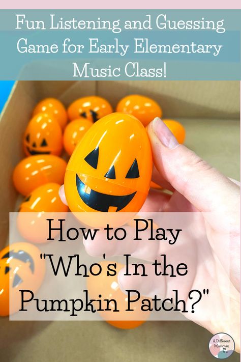 The Best Halloween Activities for Elementary Music - Books, Songs, and Games! Halloween Music Lessons, Halloween Music Activities, Preschool Music Lessons, Musical Lessons, Elementary Music Activities, Pumpkin Games, Elementary Music Class, Elementary Music Teacher, Halloween Music