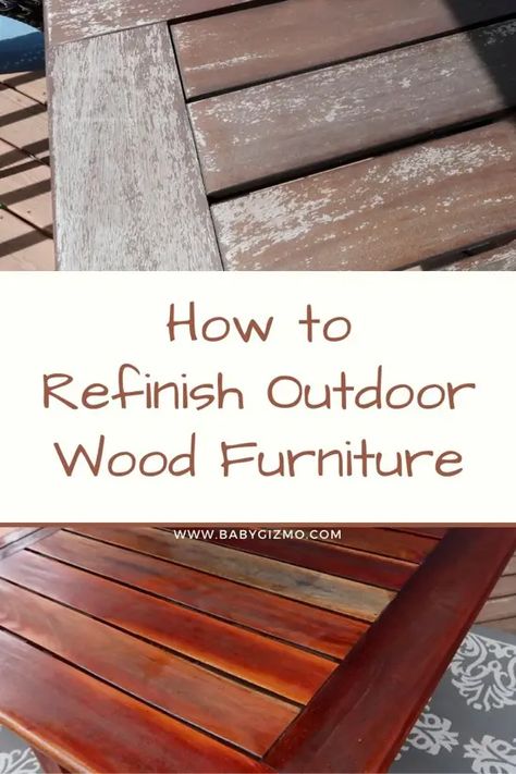 Refinished Patio Furniture, Painting Outdoor Wood Furniture, Outdoor Wood Stain, Painted Outdoor Furniture, Wood Refinishing, Cedar Furniture, Beyond Repair, Outdoor Wood Furniture, Wood Patio Furniture