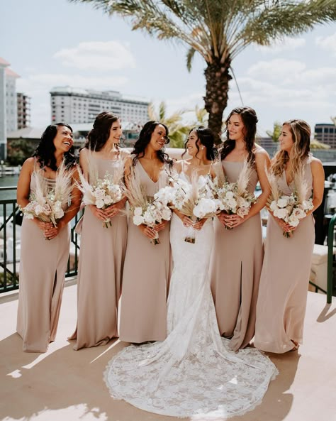 Bridesmaid Dresses Taupe Champagne, Tan Green Bridesmaid Dresses, Brown Brides Made Dresses, Taupe Birdy Grey Bridesmaid Dresses, Wedding Taupe Colors, Taupebridesmaid Dresses, Champagne Taupe Bridesmaid Dresses, Dark Cream Bridesmaid Dresses, Wedding Champagne Bridesmaid Dress