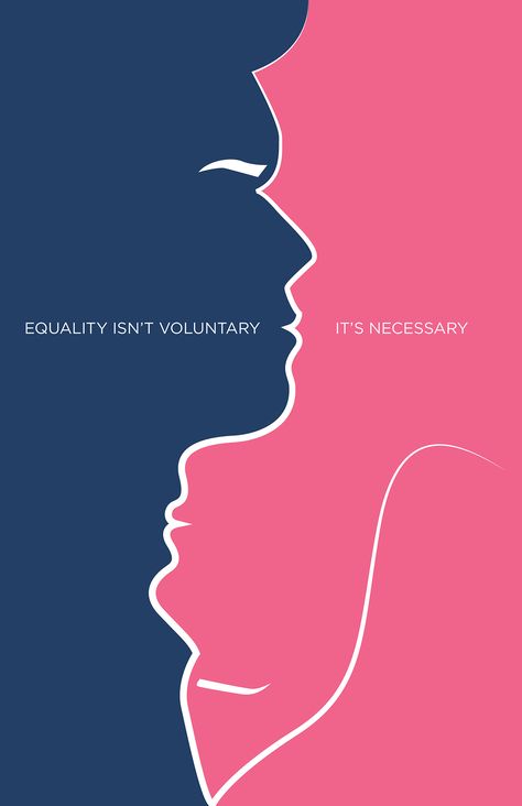 Print & Digital Production // Gender Equality on Behance Gender Equity Illustration, Gender Equality Painting, Poster On Gender Equality, Paintings On Gender Equality, Gender Illustration, Gender Equality Poster, Women Artist, Gender Inequality, Gender Fluid