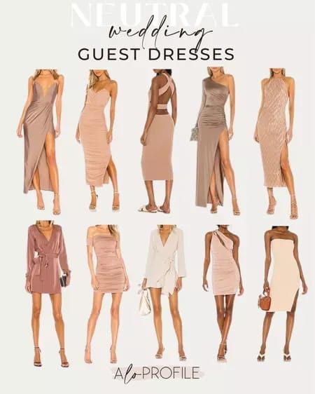 Neutral Wedding Guest Dresses // wedding guest, wedding guest dress, wedding guest dresses, neutral dress, neutral dresses, spring wedding, spring wedding guest dress, spring wedding guest dresses, spring outfit, spring trends, spring dresses Tan Wedding Guest Dress, Neutral Wedding Dress Code, Nude Wedding Guest Outfit, Neutral Wedding Guest Dress, Neutral Wedding Guest Outfit, Nude Dress Outfits, Wedding Guest Dresses Spring, Beige Dress Outfit, Wedding Guest Dress Spring