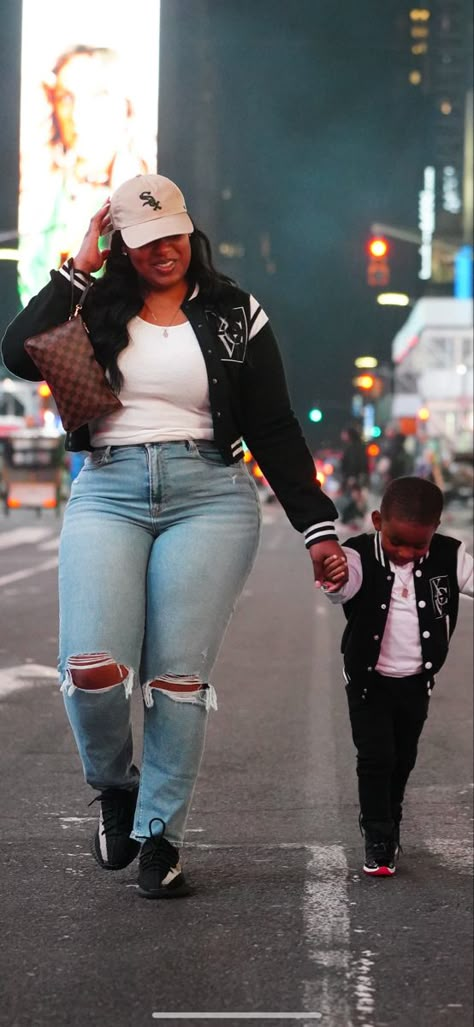 Toddler black boy boy mom black moms nyc vibes Mom And Son Photography, Family Goals Aesthetic, Boy Mom Aesthetic, Mom And Me Photos, Mom And Son Outfits, Son Photo Ideas, Son Outfits, Nyc Vibes, Cute Family Pictures