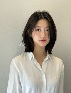 Korean Hairstyle Without Bangs, Short Hair Without Styling, Medium Length Haircut Without Bangs, Short Hairstyles Without Bangs, Short Haircuts Without Bangs, Short Hairstyle Without Bangs, Short Asian Hair Round Face, Short Haircut Without Bangs, Short Hair Round Face Asian