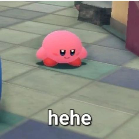 Kirby Reaction Pics, Kirby Reaction, Metaknight Kirby, Kirby Aesthetic, Kirby Icons, Mario Cute, Kirby Icon, Daily Picture, Meme Pics