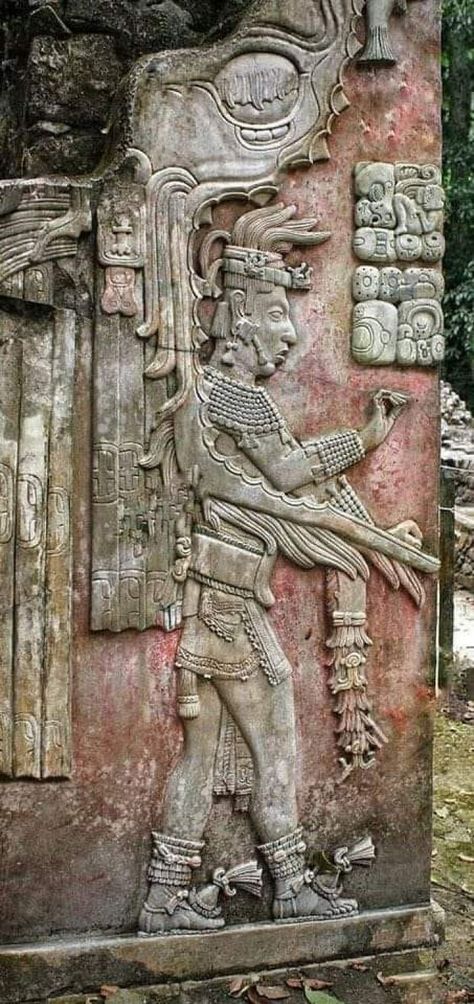 King Maya. Palenque. México Maya Architecture, Aztec Architecture, Aztec Artwork, Ancient Mexico, Maya Art, Mexican Culture Art, Aztec Culture, Mayan Art, Ancient Maya