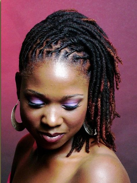 1000+ ideas about Black Women Dreadlocks on Pinterest | Dreadlocks ... Black Women Dreadlocks, Short Dreadlocks Hairstyles, Short Dread Styles, Dreads Short Hair, Short Dreadlocks, Women With Dreadlocks, Dreadlocks Styles, Short Dreadlocks Styles, Dreads Styles For Women