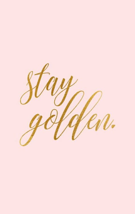 Imagem de gold, pink, and quote Gold Quotes, Golden Quotes, Stay Golden, Spray Tan, Spray Tanning, Fashion Quotes, Phone Backgrounds, Iphone Background, Tanning