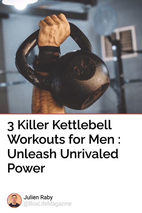 Want to transform your physique efficiently? Discover the secret to a stronger you with these 3 killer kettlebell workouts tailored for men‚Äôs training needs! One Kettlebell Workout, Single Kettlebell Workout For Men, Kb Exercises, Kettlebell Workout For Men, Kettlebell Circuit Workout, Kettle Bell Workout Men, Kettlebell Program, Kettlebell Clean, Best Kettlebell Exercises