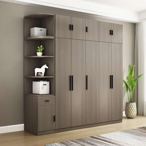 Latest Cupboard Designs, Wooden Cupboard Design, Wall Wardrobe Design, Wooden Wardrobe Design, Wall Wardrobe, Almirah Designs, Modern Cupboard, Wardrobe Interior, Modern Cupboard Design