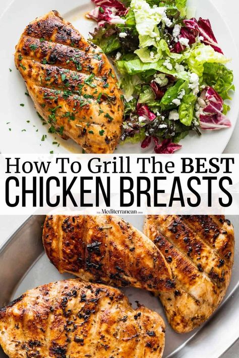 Low Fat Chicken Breast Recipes, Stove Chicken Recipes, Italian Baked Chicken Breast, Grill Chicken Breast, Oven Grilled Chicken, Summer Grilled Chicken, Grilled Boneless Chicken Breast, Juicy Chicken Breast Recipes, How To Grill Chicken