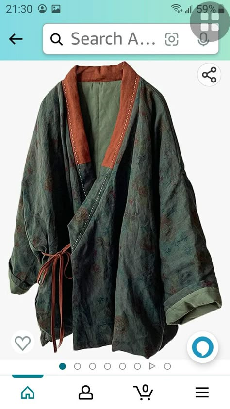 Simple Kimono, Hanfu Style, Fancy Robes, Linen Products, Padded Shorts, Cardigan Design, Chinese Hanfu, Wrap Cardigan, Kimono Cardigan