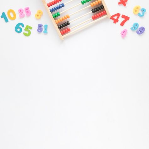 Abacus and numbers top view with copy sp... | Free Photo #Freepik #freephoto #background #school #education #space Book Backdrop, Train Cartoon, Kids Classroom Decor, Background For Powerpoint, Cursive Writing Worksheets, Cactus Drawing, British School, School Frame, Space Background