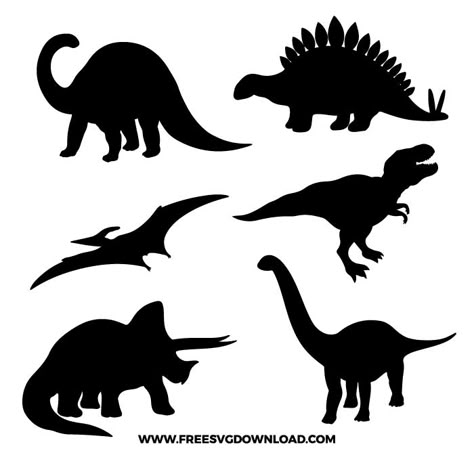 Free Dinosaur Svg, Dinosaur Stencil, Dinosaur Template, Dinosaur Activities Preschool, Dinosaur Clip Art, Dinosaur Projects, Stencils For Kids, T-rex Svg, Dinosaur Tracks