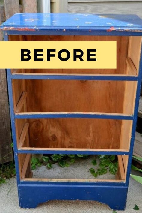 This curbside rescue was perfect for a DIY repurposing project. It was destined for more than just a paint job. Check the before and after creative transformation into a bar for your apartment or home. #diy #dresser #makeover Diy Old Dresser, Old Dresser Makeover, Basement Furniture, Decor Makeover, Diy Dresser Makeover, Dressers Makeover, Diy Dresser, Diy Fireplace, Old Dressers