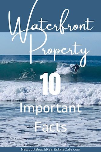 10 Important Things to Know About Waterfront Property. Waterfront homes are very desirable and offer a luxurious lifestyle. Living by the water is very attractive to most people, and a dream of many, but it is a dream that could turn into a nightmare. Waterfront property has some different issues to consider compared to most properties. If you are considering waterfront for your next home, there are questions that you should learn the answers to avo via @https://www.pinterest.com/sharon_paxson/ Newport Coast, Real Estate Education, Bright Minds, Real Estate Articles, Real Estate Advice, Important Facts, Waterfront Property, Waterfront Homes, Going Fishing