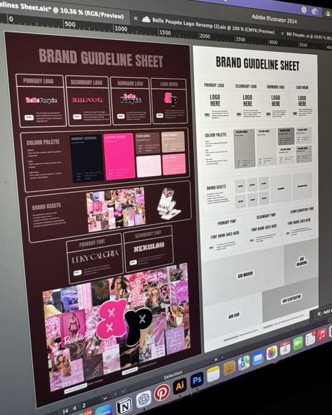 Building a cohesive brand isn’t just about the logo—it’s about every element working together to tell your story. 🎨✨ I’m excited to share this sneak peek of my latest Brand Guideline Sheet, designed to streamline your branding process and ensure consistency across all platforms. From color palettes to typography, everything is laid out in an easy-to-follow format that keeps your brand identity clear, bold, and professional. 🧚🏽‍♀️ Whether you’re starting fresh or rebranding, my custom guideli... Brand Guidelines Design Layout, Branding Sheet, Brand Guidelines Design, Starting Fresh, Branding Process, Tell Your Story, Working Together, Logo Mark, Brand Guidelines