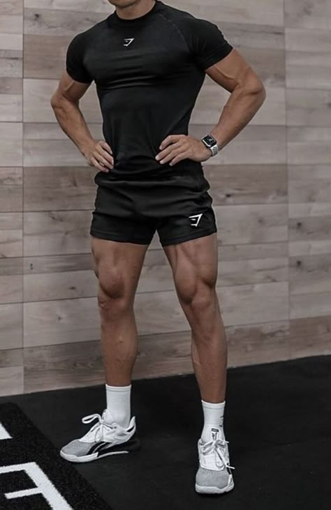 Gym Clothes Aesthetic Men, Mesomorph Men Outfit, Aesthetic Body Men Workout, Gym Shark Outfit Men, Gym Guys Aesthetic, Men’s Gym Fits, Mens Gym Fits, Men Gym Fits, Good Body Shape Aesthetic