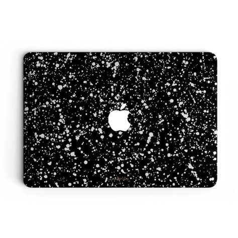 Brooklyn Speckle MacBook Skin - Black Macbook Air Black, Apple Computer Laptop, 2017 Macbook Air, Space Gray Macbook Air, Laptop Keyboard Covers, Macbook Pro Touch Bar, Mac Notebook, Macbook Pro Skin, Beautiful Iphone Case