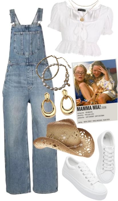 Mamma Mia Outfit | ShopLook Amanda Seyfried Mamma Mia Outfits, Momma Mia Halloween Costumes, Mamma Mia Dress Up Party, Plus Size Mamma Mia Outfits, Mamma Mia Outfit Aesthetic, Mama Mia Costume Ideas, Mamma Mia Disfraz, Tanya Mamma Mia Outfit, Mamma Mia Fits