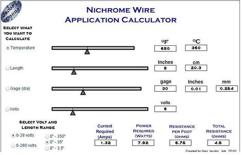 calculator to find the right nichrome wire size, length and power supply for your application Nichrome Wire, Wire Diy, Ceramic Techniques, Used Tools, Halloween Props, Tech Design, Calculator, Power Supply, Funny Animals