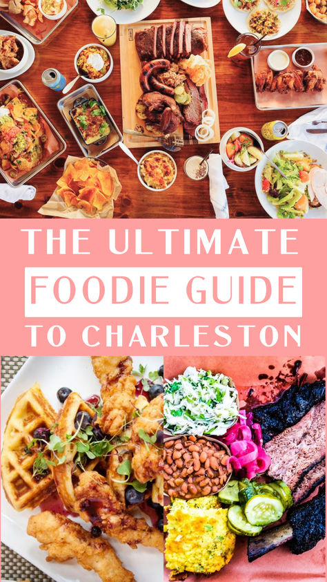 Visit the best places to eat in Charleston, South Carolina! If you're traveling to Charleston, these top Charleston restaurants are a must-try! | Where to Eat in Charleston | Charleston Foddie Guide Charleston Sc Food, Charleston South Carolina Vacation, Charleston Sc Restaurants, Charleston Food, Charleston Travel Guide, Charleston Trip, Charleston Restaurants, Charleston Vacation, South Carolina Vacation