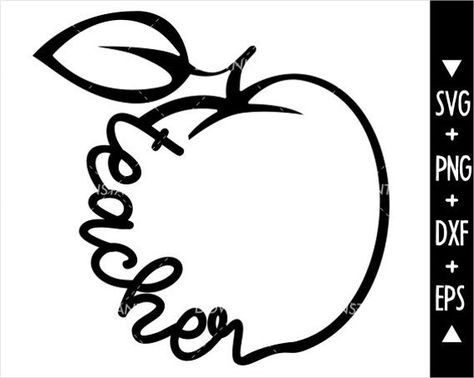 Free Free 189 Teach Love Inspire Apple Svg Free SVG PNG EPS DXF File