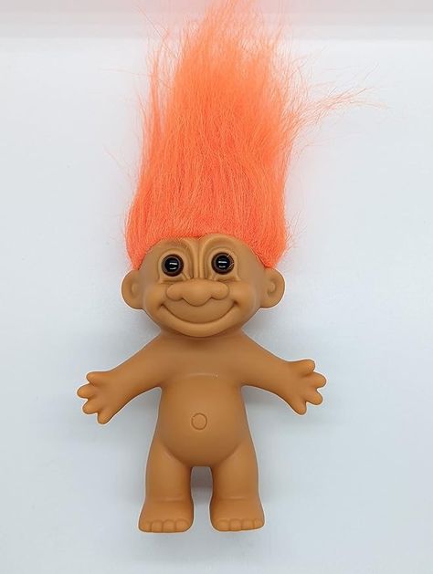 Vintage Trolls, Troll Dolls Vintage, Characters Inspiration, Fire Hair, Flash Sheet, Troll Doll, Dolls Vintage, Troll Dolls, Designer Toys