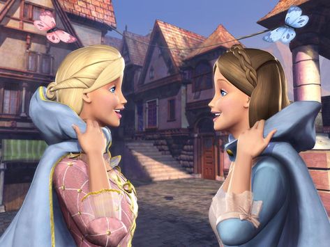 Barbie Song, Barbie Rapunzel, Disney Barbie, Barbie Fairytopia, Princess And The Pauper, Princess Movies, Barbie Cartoon, Barbie Images, Childhood Movies