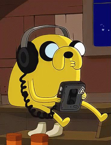 Music Gif, Jake The Dog, What Time Is It, What Time Is, Listening To Music, Cartoon Character, Cartoon Network, Adventure Time, The Dog