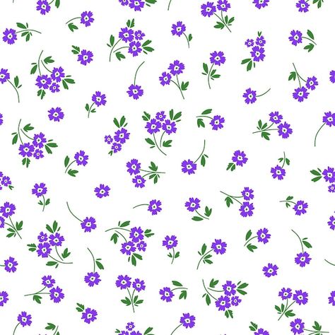 Background S, Flower On White Background, Dollhouse Wallpaper, Computerized Embroidery Machine, Vector Flowers, Floral Stickers, Violet Flower, Tiny Flowers, Daily Dress