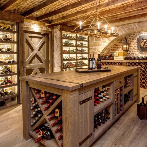 Wine Basement, Unique Wine Cellar, Diy Wine Cellar, Cellar Basement, Wine Room Design, Wine Cubes, Wine Cellar Basement, Wine Bottle Storage, Wine Cave