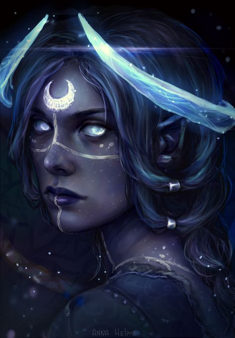 ArtStation - Moon godlike fanart, Anna Helme Moon Godlike, Warrior Angel, Beautiful Pencil Drawings, Pillars Of Eternity, Goddess Art, Oc Ideas, Arte Fantasy, Moon Goddess, Fantasy Inspiration