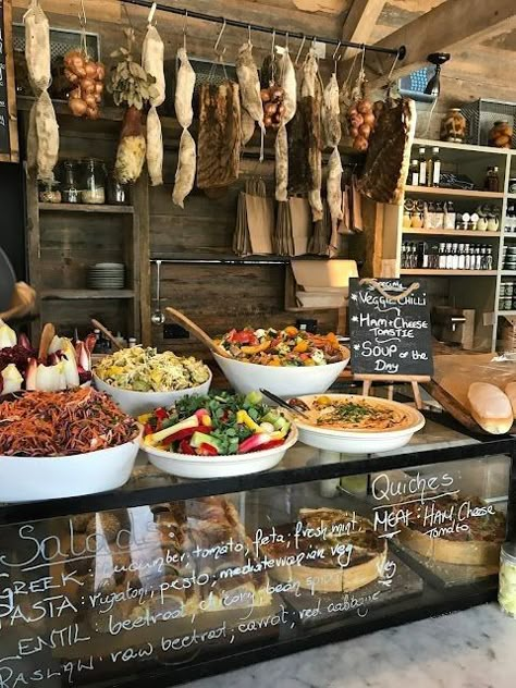 Deli Ideas, Deli Cafe, Deli Shop, Bakery Shop Design, Deli Counter, Soho Farmhouse, Italian Bakery, Italian Deli, Italian Cafe