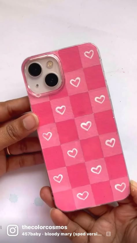 Artsy Phone Cases, ليلو وستيتش, Phone Case Diy Paint, Diy Phone Case Design, Phone Cover Design, Diy Gift Set, Diy Iphone Case, Collage Phone Case, Diy Mobile