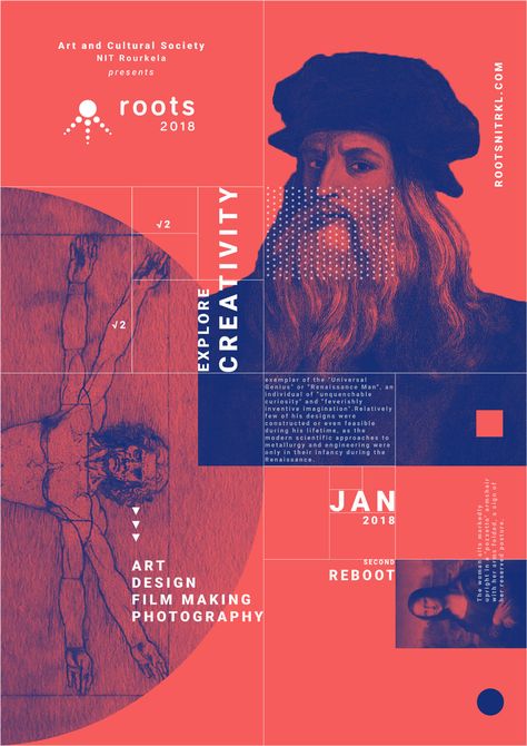 Graphic Design-Roots 2018 on Behance Design De Configuration, Behance Illustration, Poster Architecture, Poster Grafico, Mises En Page Design Graphique, Poster Graphic Design, Behance Design, Graphisches Design, Illustration Simple