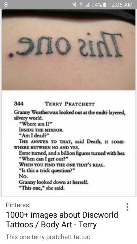 Discworld Tattoo Ideas, Terry Pratchett Tattoo, Pratchett Tattoo, Discworld Tattoo, The Chronicles Of Amber, Terry Pratchett Books, Will O The Wisp, Terry Pratchett Discworld, Classy Tattoos