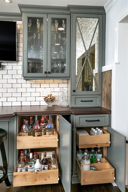 Wall Wet Bar Basement, Locking Bar Cabinet, Built In Liquor Cabinet Bar Areas, Closet Bar Conversion, Bar And Dining Room Combo, Free Standing Bars For Home, Closet To Bar Conversion, Built In Bar In Kitchen, Indoor Bars For Home