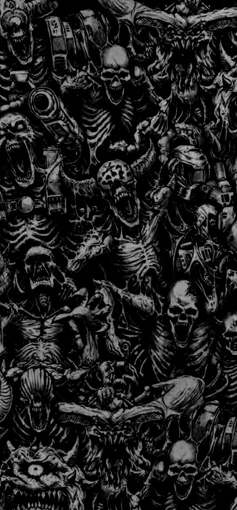 Skull Dark Wallpaper, Creepy Backgrounds Wallpapers, Lock Screen Wallpaper Creepy, Goth Black Wallpaper, Black And Grey Iphone Wallpaper, Goth Apple Watch Wallpaper, Matching Skull Pfp, Gothic Horror Wallpaper, Cool Asthetic Wallpers Dark