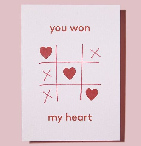 You Won My Heart Valentine's Day Card Creative Valentines Day Ideas, Saint Valentin Diy, Valentines Bricolage, Surprise Boyfriend, Anniversaire Diy, Birthday Surprise Boyfriend, Birthday Gifts For Boyfriend Diy, Creative Gifts For Boyfriend, Seni Dan Kraf