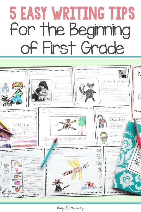 Writing In First Grade, Personal Narrative Writing, Writing Station, Writing Curriculum, 1st Grade Writing, Pre Writing Activities, First Grade Writing, Beginning Of Year, Elementary Writing