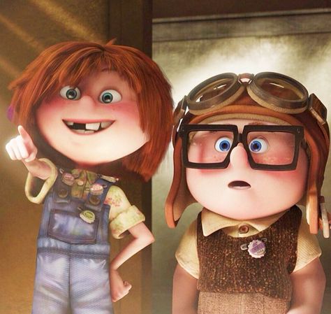 Up Carl Y Ellie, Up Carl And Ellie, Up Pixar, Up The Movie, Adventure Is Out There, Images Disney, Disney Pixar Up, Disney Up, Disney Couples