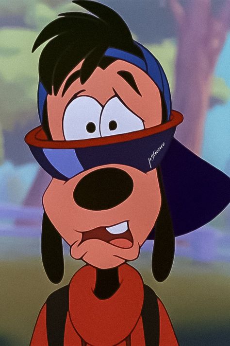 The Goofy Movie Aesthetic, Goofy And Max Art, Designer Cartoon Characters, The Goofy Movie Characters, A Goofy Movie Characters, Max The Goofy Movie, Goofy Cartoon Character, Childhood Movies Cartoon, A Goofy Movie Aesthetic